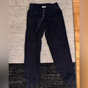 tna sweat pants xxs black